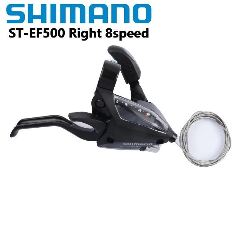 Shimano ST-EF500 Shifter 3s 7s 8s EZ FIRE PLUS Brake Lever 21speed 24speed With Window MTB Mountain Bike Cycling Part