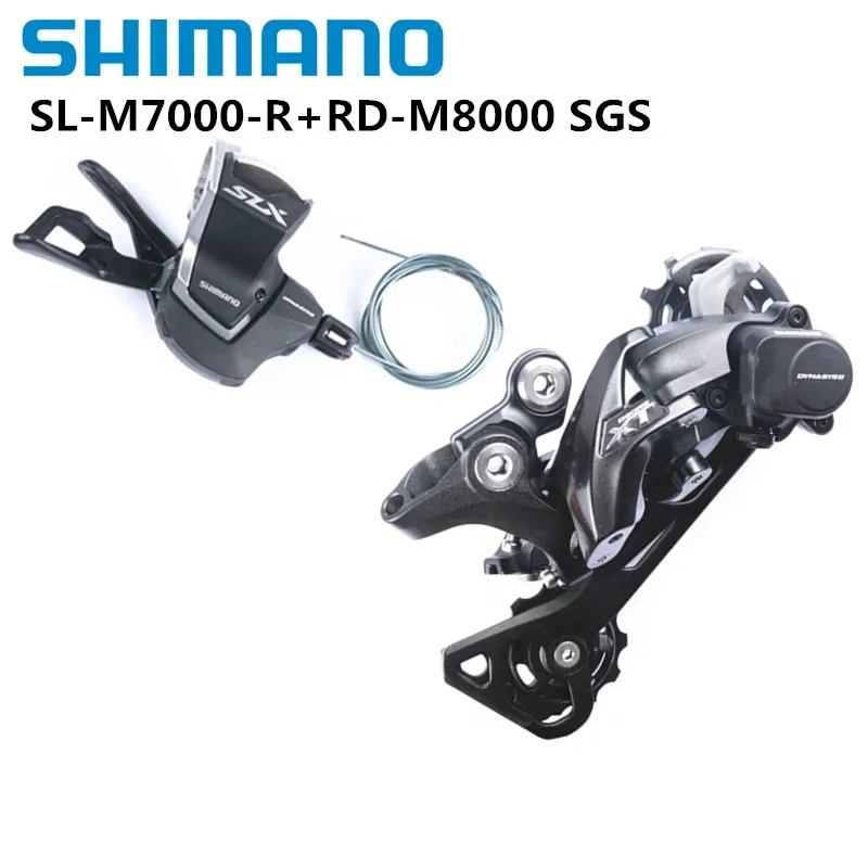 SHIMANO DEORE M5100 XT M8000 SLX M7000 11S Rear Derailleur Shifter Lever Mini Groupset MTB Mountain Bike Transmission Derailleur
