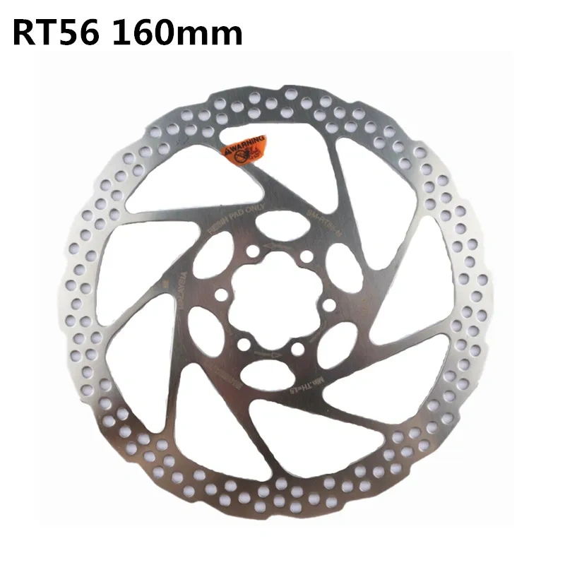 Shimano Deore RT56 RT26 160mm 180mm 6 Bolt Brake Disc  Mountain Bike Bicycle Rotor SM-RT56 M6000 MTB Bike Brake Disc 160MM 180MM