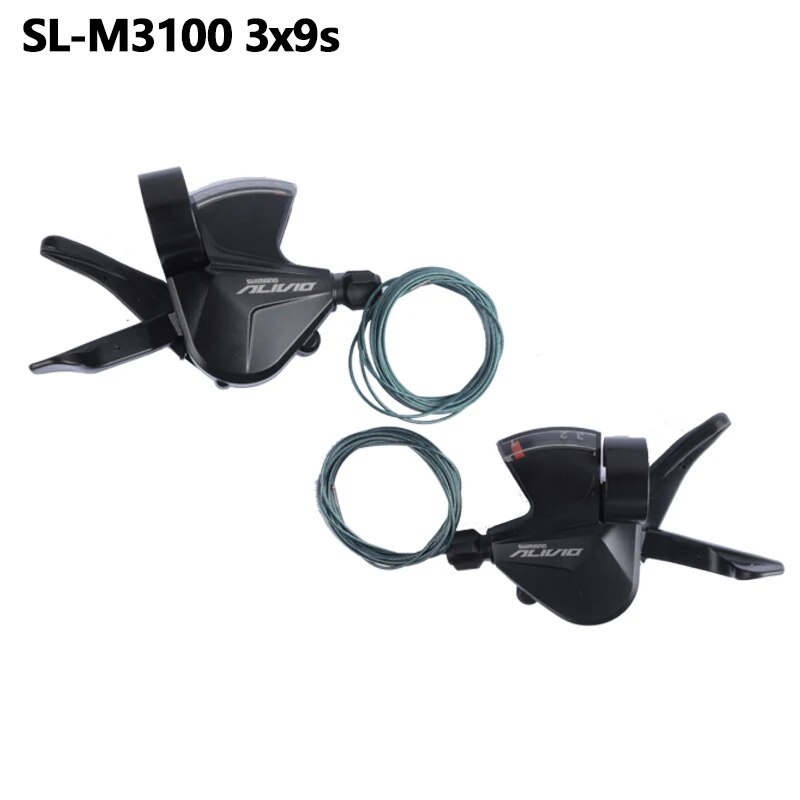 Shimano Alivio M3100 Shifter Lever Rear Derailleur SGS 2s 3s 9s Mini Groupset For MTB Bicycle Mountain Bike Original Shimano