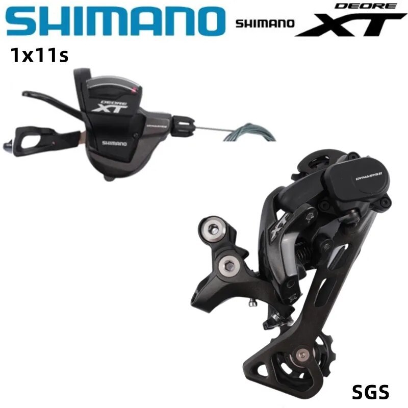 SHIMANO DEORE M5100 XT M8000 SLX M7000 11S Rear Derailleur Shifter Lever Mini Groupset MTB Mountain Bike Transmission Derailleur