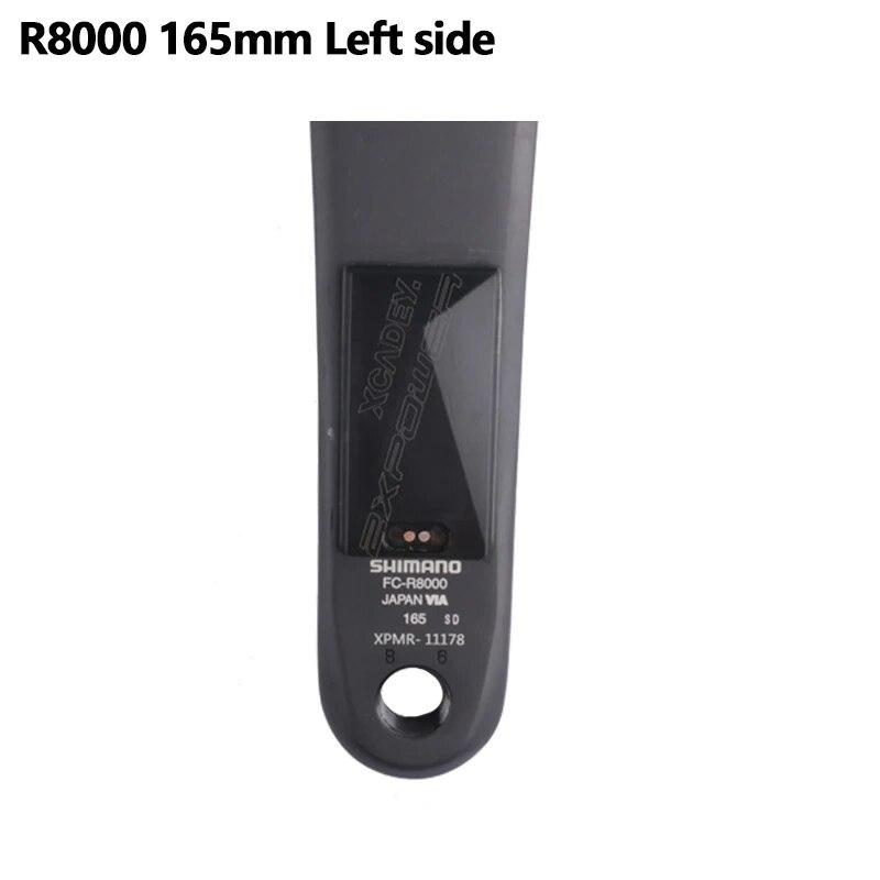 Shimano 105 R7000 ULTEGRA R8000 11S R7100 12S Left Right Crank With XCADEY X-POWER METER 170MM Crank GPS Support ANT Bluetooth