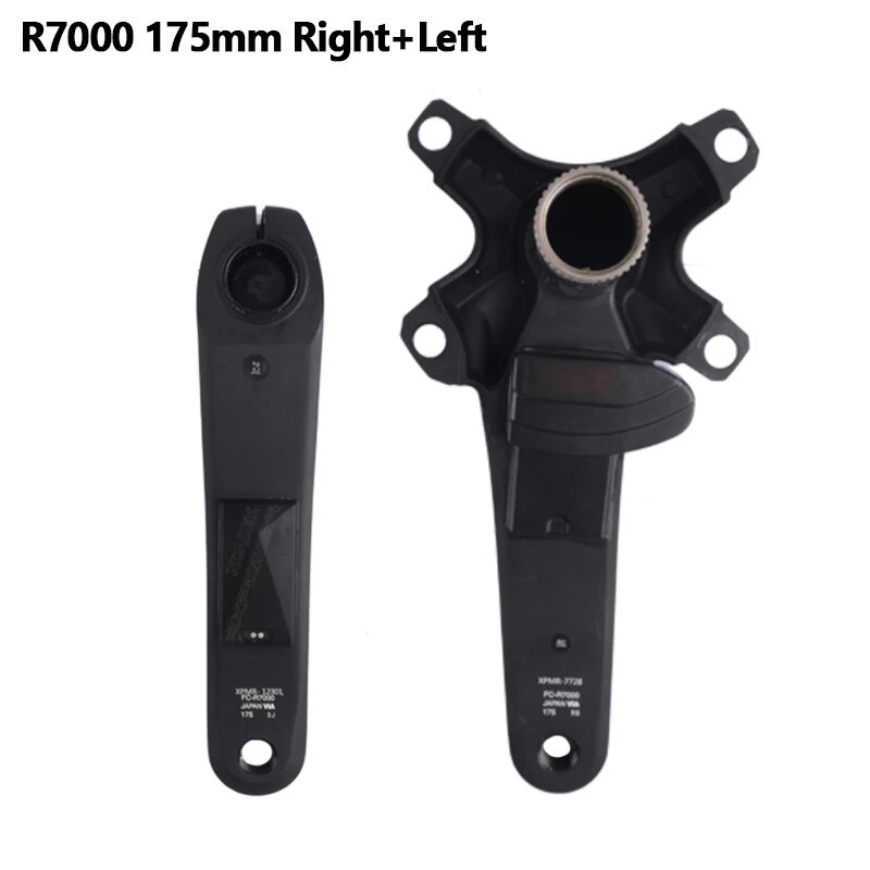 Shimano 105 R7000 ULTEGRA R8000 11S R7100 12S Left Right Crank With XCADEY X-POWER METER 170MM Crank GPS Support ANT Bluetooth