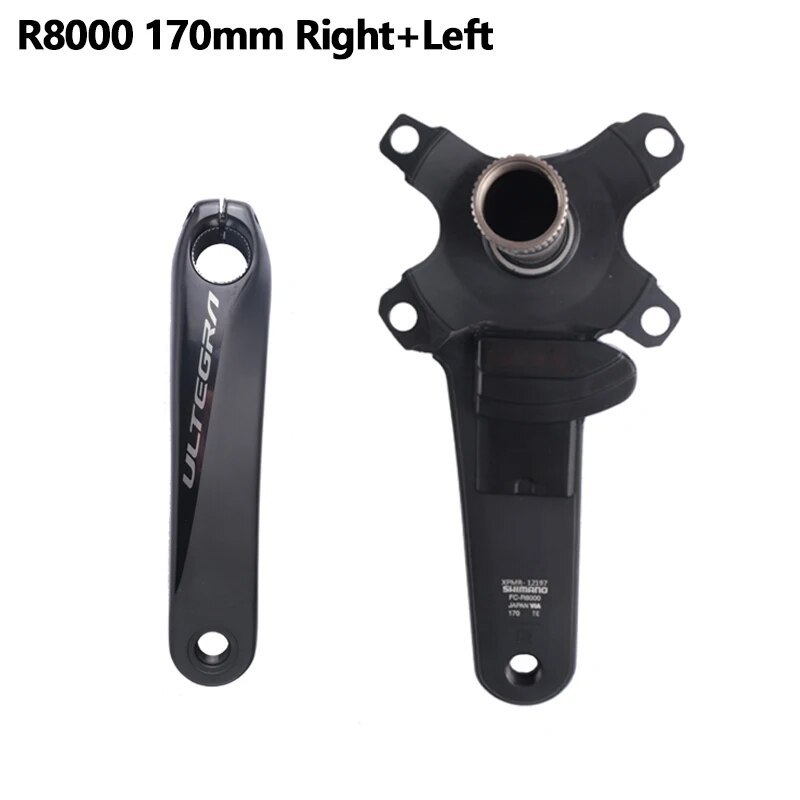Shimano 105 R7000 ULTEGRA R8000 11S R7100 12S Left Right Crank With XCADEY X-POWER METER 170MM Crank GPS Support ANT Bluetooth
