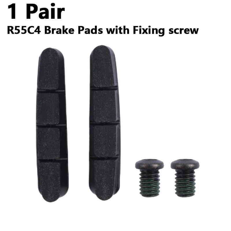 Shimano Road Brake Shoes Dura-Ace Ultegra 105 Pads Inserts R55C4 R55C4+1 R55C4-A Retail