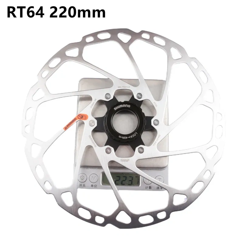 SHIMANO Disc Brake Rotor SM RT54 RT64 RT53 RT30 RT10 EM600 CENTER LOCK SUIT For Mountain Bikes Disc XT SLX DEORE MTB Bike