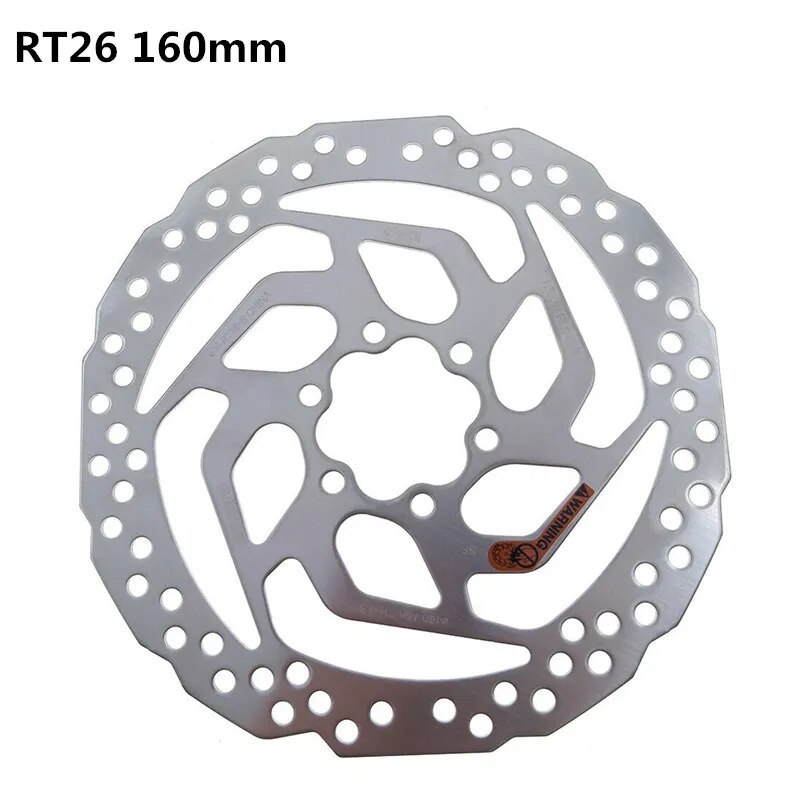 Shimano Deore RT56 RT26 160mm 180mm 6 Bolt Brake Disc  Mountain Bike Bicycle Rotor SM-RT56 M6000 MTB Bike Brake Disc 160MM 180MM