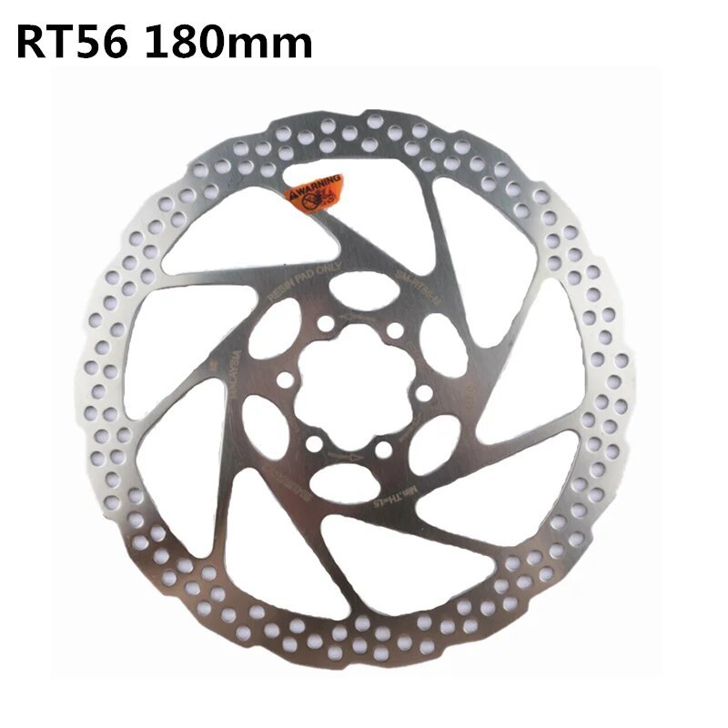 Shimano Deore RT56 RT26 160mm 180mm 6 Bolt Brake Disc  Mountain Bike Bicycle Rotor SM-RT56 M6000 MTB Bike Brake Disc 160MM 180MM