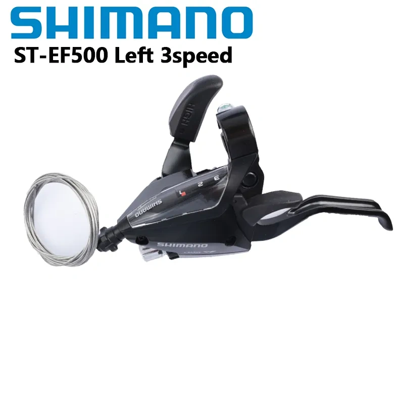 Shimano ST-EF500 Shifter 3s 7s 8s EZ FIRE PLUS Brake Lever 21speed 24speed With Window MTB Mountain Bike Cycling Part