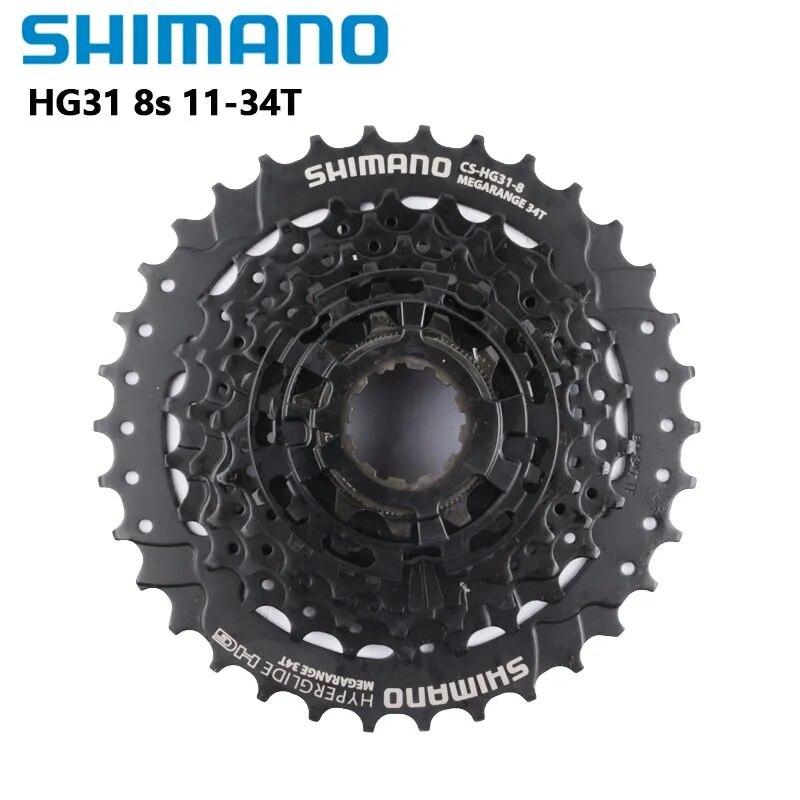Shimano HG200 HG31 8 Speed Cassette HG51 HG41 MTB Mountain Bike Bicycle K7 HG50 Road Bike Freewheel 8s 11-32T Bicycle Parts