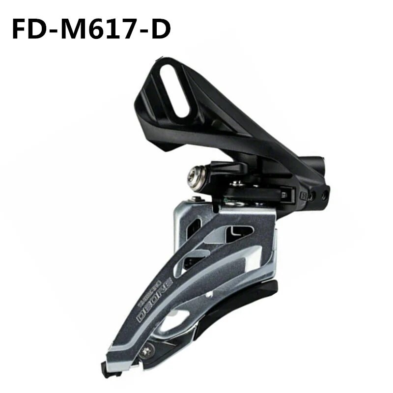 Shimano Deore FD-M4100-M M617-D FD-M6020-D 31.8/34.9mm Clamp Front Derailleur MTB Mountain Bike Bracket 2x10 Speed Cycling Parts
