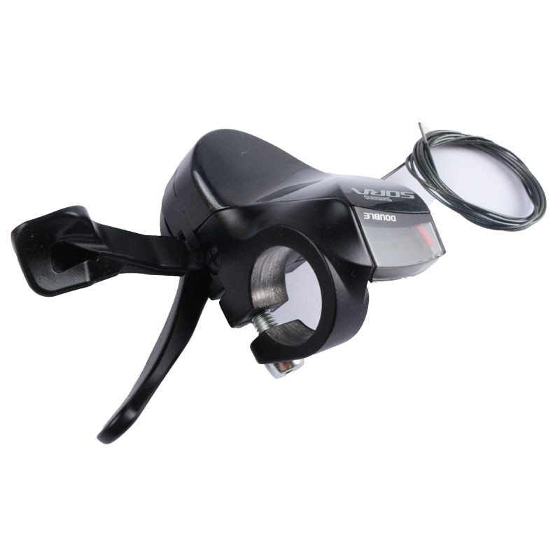 Shimano SORA R3000 Flat Bar Shifter Lever 9 Speed Road Bike Parts 2S 9S Release SL-R3000 Shifters Triggle One PCS With  Cable