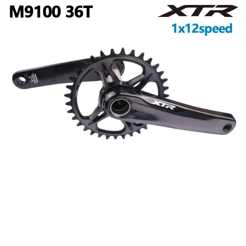 SHIMANO XTR M9100 M9120 165/170/175mm 30T 32T 34T 36T 38T 12s Crankset For Mountain Bike MTB 12s MT801 Bottom Bracket  Original