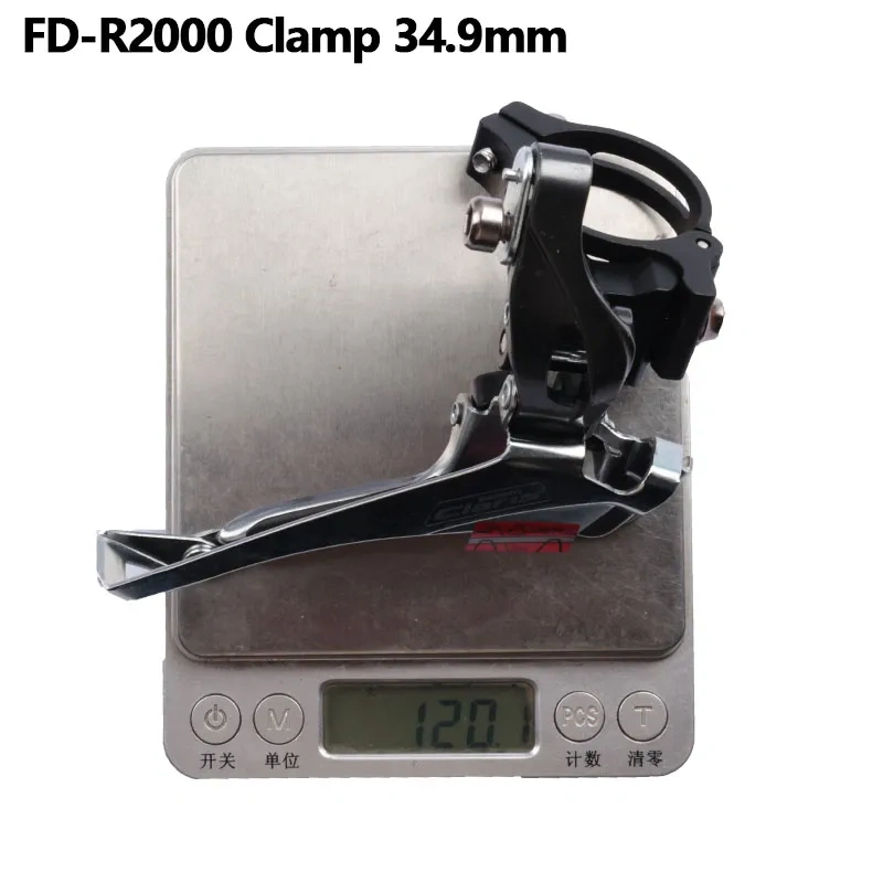 Shimano Claris R2000 Front Derailleur Road Bike Bicycle 2x8 Speed Braze on / Clamp 31.8mm Clamp 34.9mm Include 31.8 Adapter