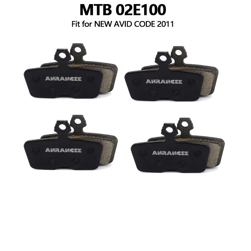 4Pairs Anrancee 01B100 01D100 Resin Disc Brake Pads Bicycle Pads Suitable For Shimano BR M375 M415 M446 MT200 RS505 R7070 R8070