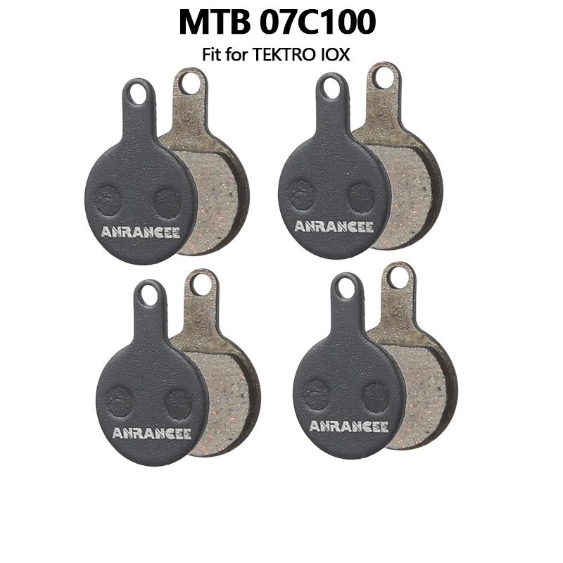 4Pairs Anrancee 01B100 01D100 Resin Disc Brake Pads Bicycle Pads Suitable For Shimano BR M375 M415 M446 MT200 RS505 R7070 R8070