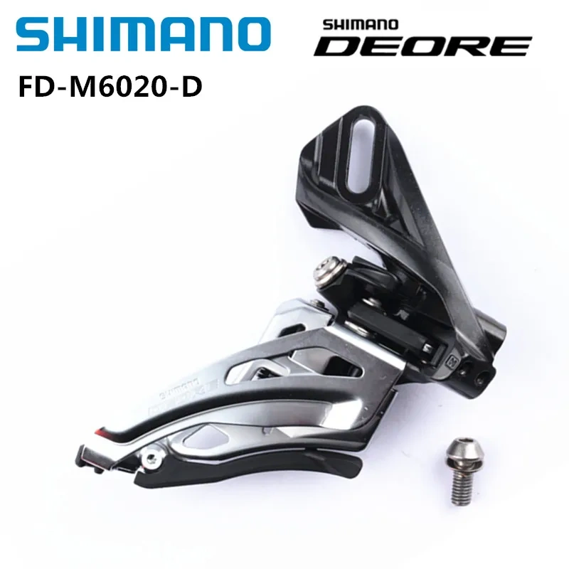 Shimano Deore FD-M4100-M M617-D FD-M6020-D 31.8/34.9mm Clamp Front Derailleur MTB Mountain Bike Bracket 2x10 Speed Cycling Parts