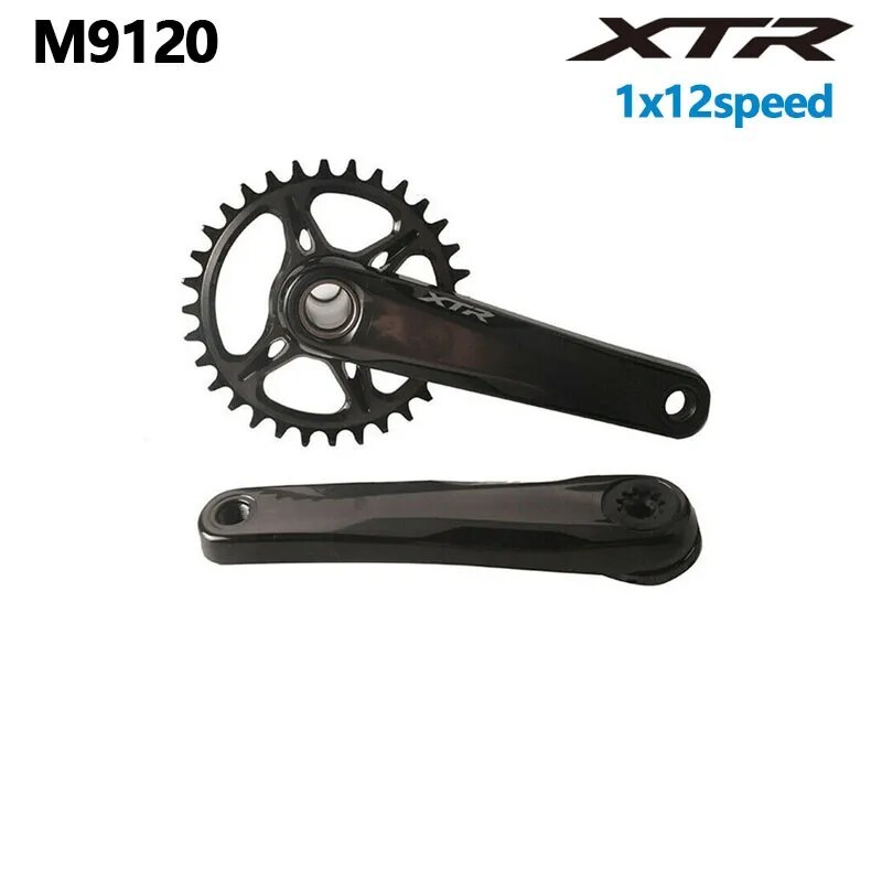 SHIMANO XTR M9100 M9120 165/170/175mm 30T 32T 34T 36T 38T 12s Crankset For Mountain Bike MTB 12s MT801 Bottom Bracket  Original