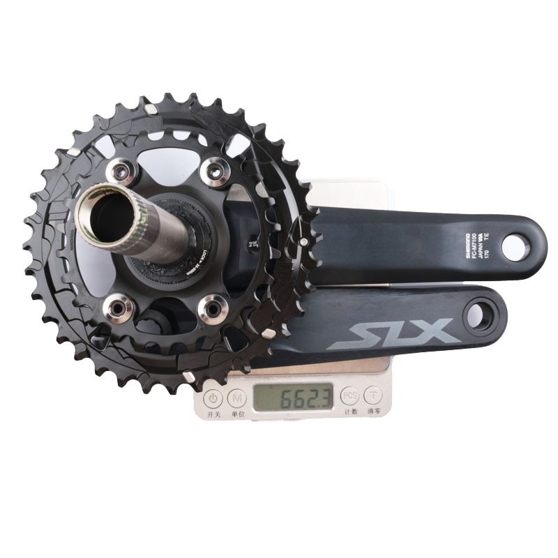 Shimano DEORE XT SLX M8100 M7100 Crankset 36-26T Double Chainring 2x12 Speed 170mm 175mm Crank For MTB Bike Bicycle