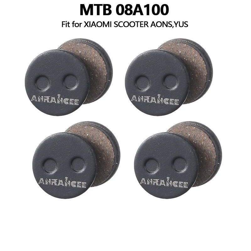 4Pairs Anrancee 01B100 01D100 Resin Disc Brake Pads Bicycle Pads Suitable For Shimano BR M375 M415 M446 MT200 RS505 R7070 R8070