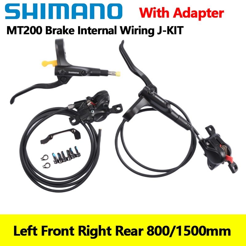 Shimano MT200 BR Left Front 800MM 850MM Right Rear 1450MM 1550MM MTB Mountain Bicycle Hydraulic Disc Brake Original