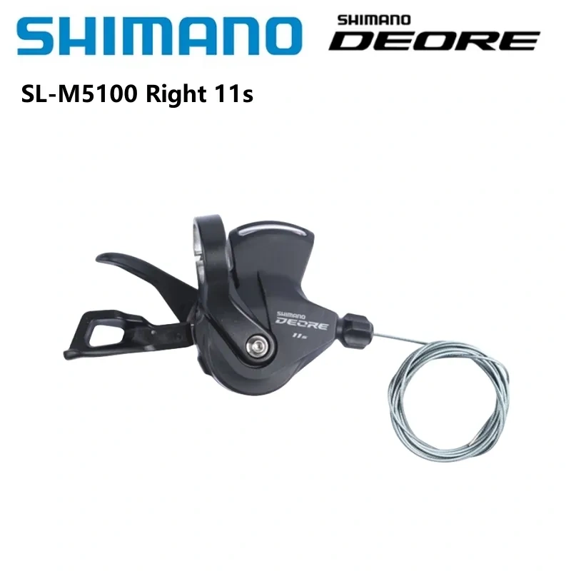 SHIMANO DEORE Series SL-M5100 Right 11 Speed SL-M5100 Left 2 Speed Shifter 2S 11S For Mountain Bike Riding Parts Original