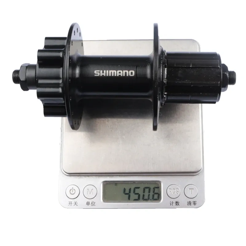 Shimano TOURNEY TX506 Hub Front 32H Freehub for 6-Bolt Disc Brake With Quick Release Black 8s 9s 10s Rear Side MTB Bicycle Hub