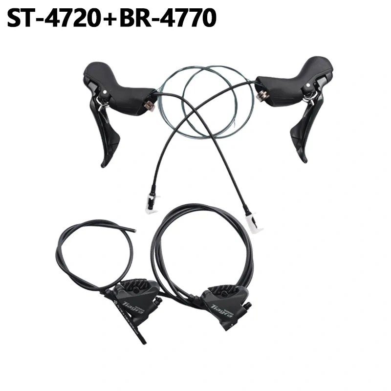 Shimano Tiagra 4700 ST-4720 BR-4770 Hydraulic Disc Brake Dual Control Right Left Lever 10 Speed 4770 Brake For Road Bike Bicycle