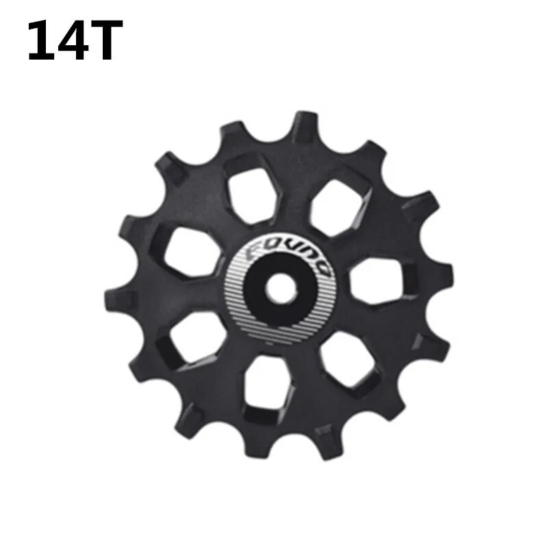 FOVNO 12T 14T 16T 1pcs Rear Derailleur Pulley Set Wide Narrow Tooth Guide Wheel Support 7-12s For Shimano Sram MTB Road Bike