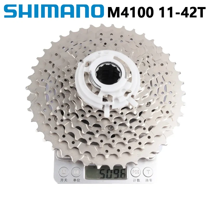 Shimano DEORE Series CS-M4100 11-42T/11-46T 10 Speed Cassette For Mountain Bike Riding Parts Original
