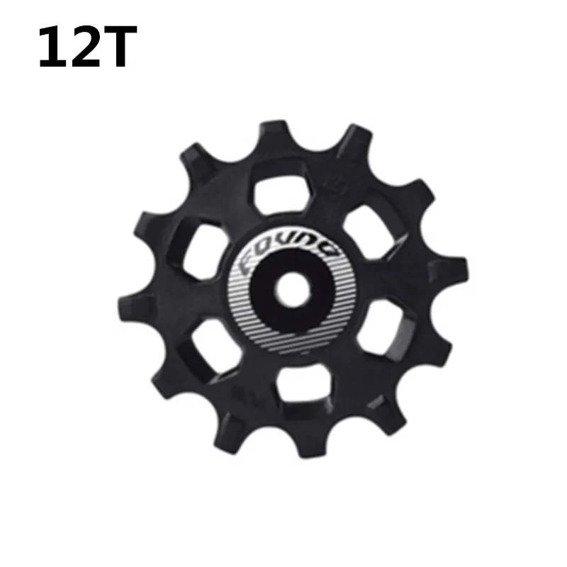 FOVNO 12T 14T 16T 1pcs Rear Derailleur Pulley Set Wide Narrow Tooth Guide Wheel Support 7-12s For Shimano Sram MTB Road Bike