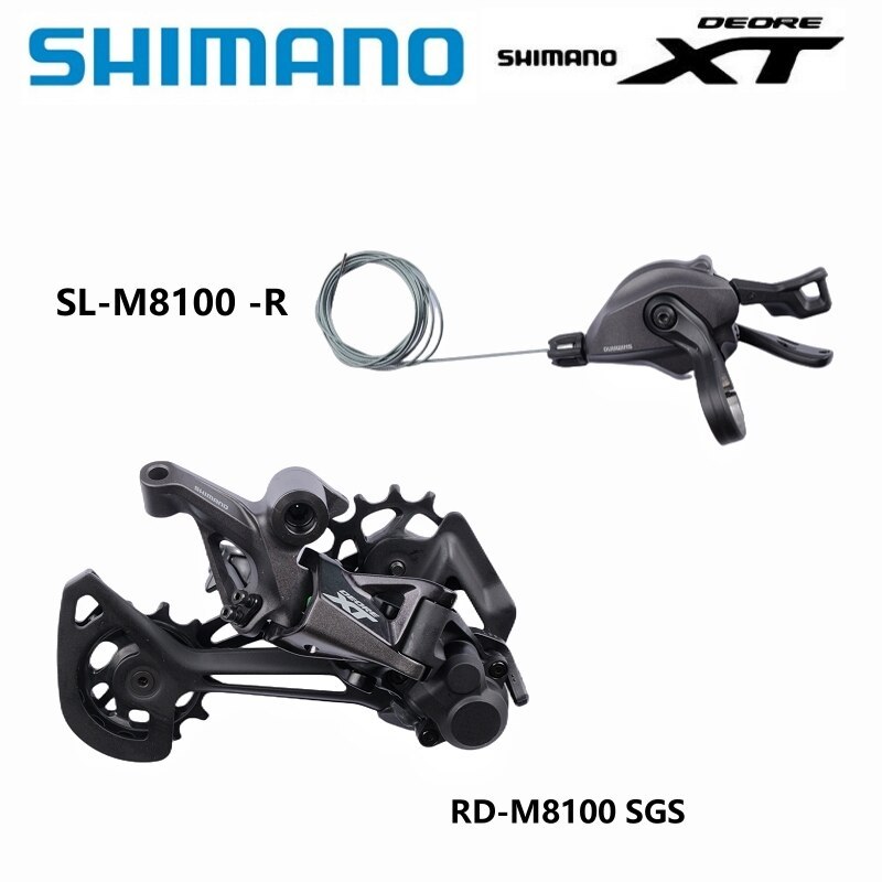 SHIMANO DEORE SLX XT XTR M6100 M7100 M8100 M9100 12 Speed Shifter Rear Derailleur Original For Mountain Bikes Kit