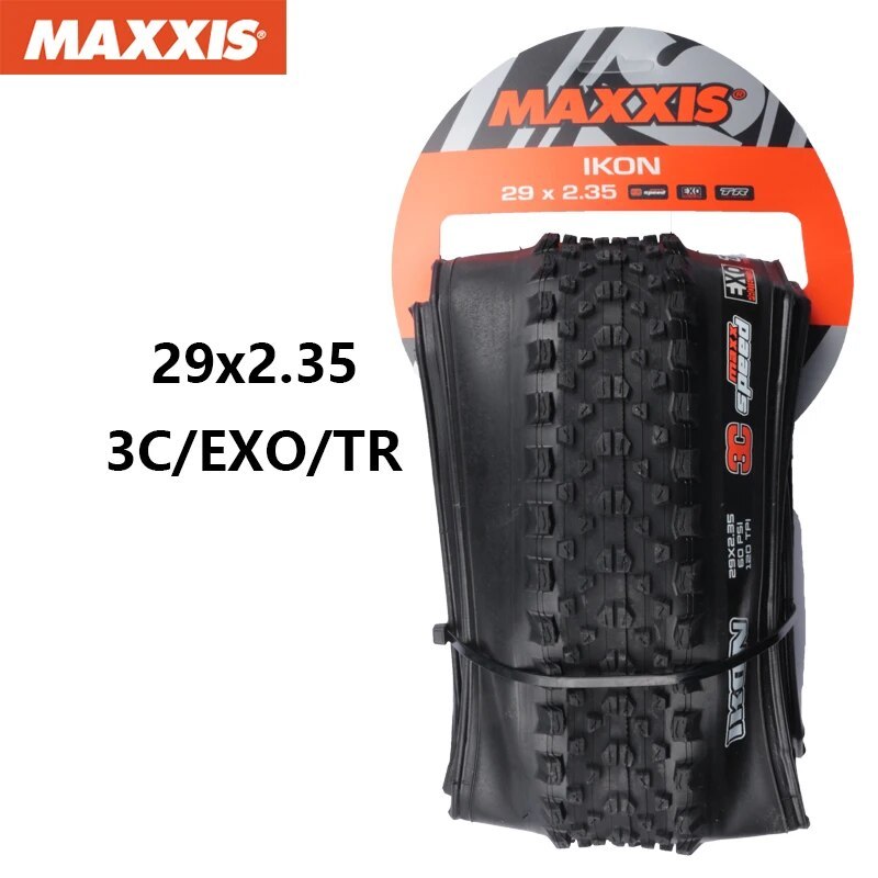 MAXXIS IKON Bicycle E-BIKE Folding Anti Puncture Original Tubeless Tire  For MTB 26x2.2/2.35 27.5x2.2/2.35 29x2/2.2/2.35/2.6
