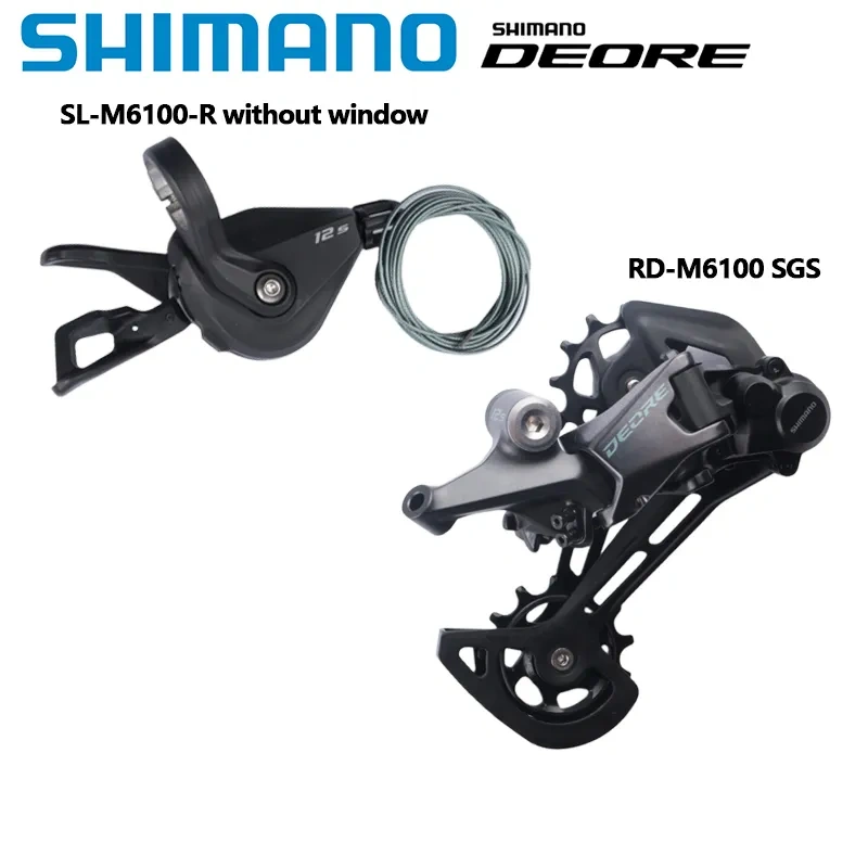 SHIMANO DEORE SLX XT XTR M6100 M7100 M8100 M9100 12 Speed Shifter Rear Derailleur Original For Mountain Bikes Kit