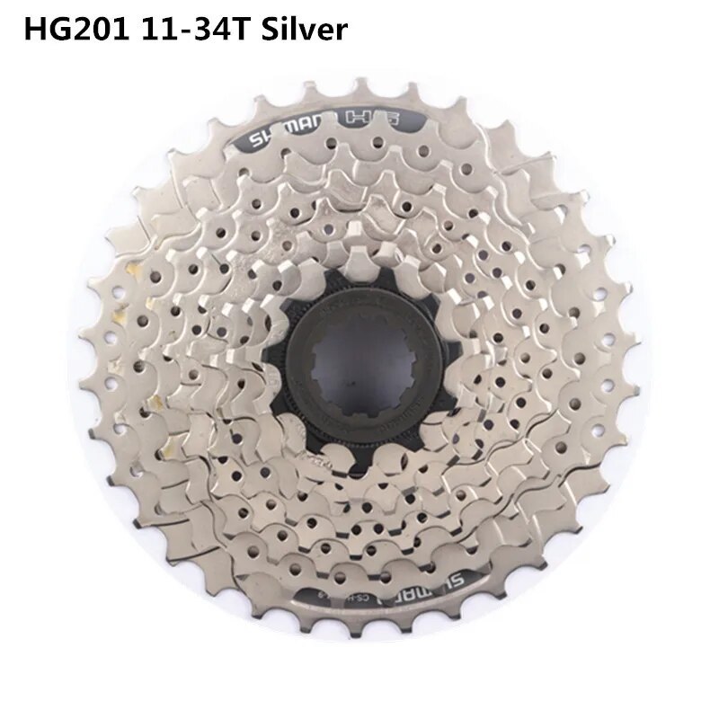 Shimano Altus HG201 HG200 9 Speed Cassette 11-32T 34T 36T For Mountain Bike Bicycle Parts Original HG200-9 HG201-9 Cassette