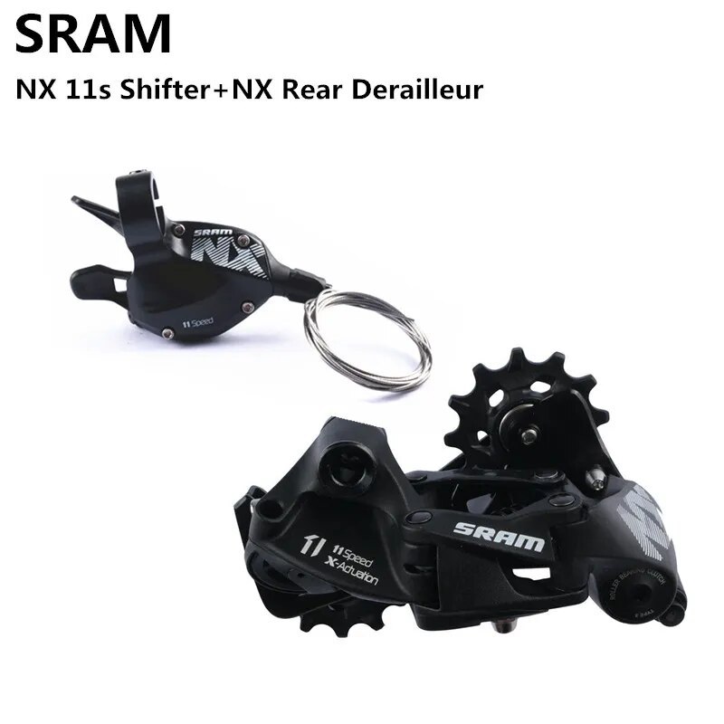 SRAM NX 11s Shifter Rear Derailleur Cassette PG1130 RD Long Cage 11 Speed Shifetr 11-42T Cassette For MTB Mountain Bike Bicycle