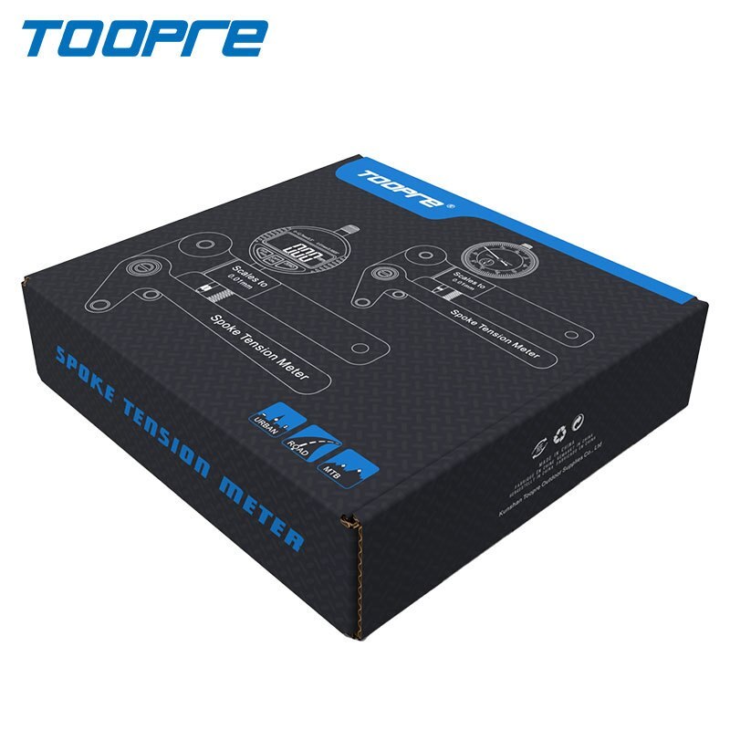 TOOPRE Bicycle Spoke Tensiometer Digital Display Rim Correction Tool Mechanical Wheel Set Rim Adjustment Measuring Device