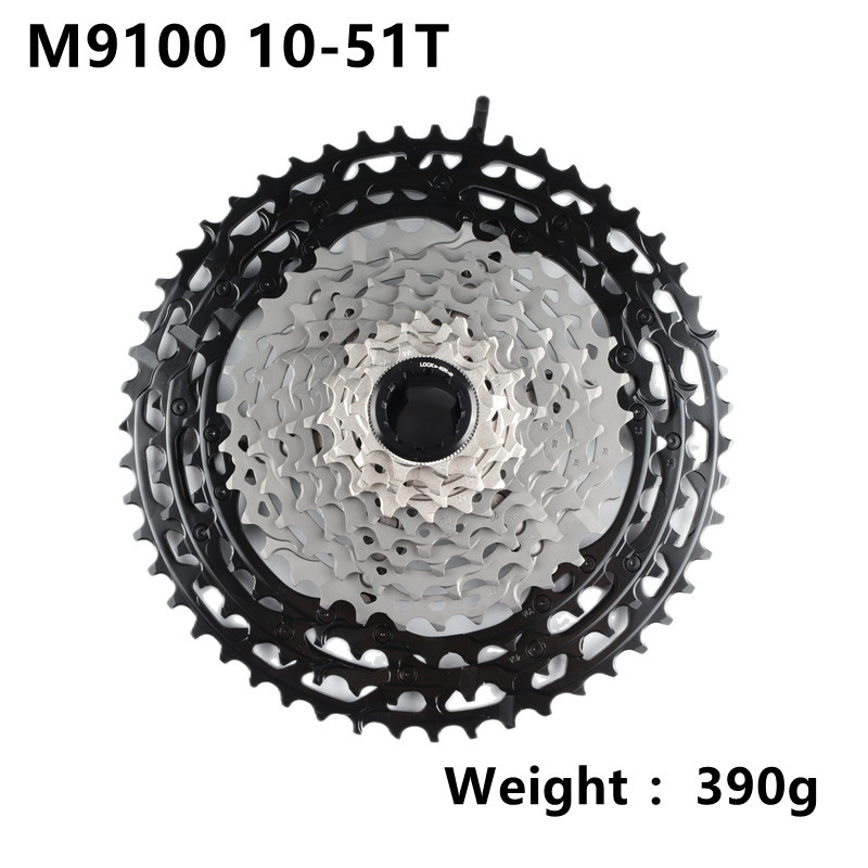Shimano XTR Series CS-M9100 Cassette 12s For Mountain Bike Riding Parts Original 12 Speed 10-51T 10-45T