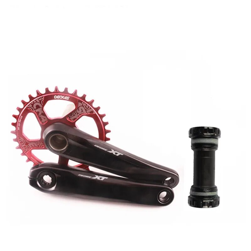 SHIMANO XT M8100 12s MTB Crankset Mountain Bike Bicycle1x12 Speed 170mm175mm Deckas Chainring 32T 34T 36T MT801 Bottom Bracket