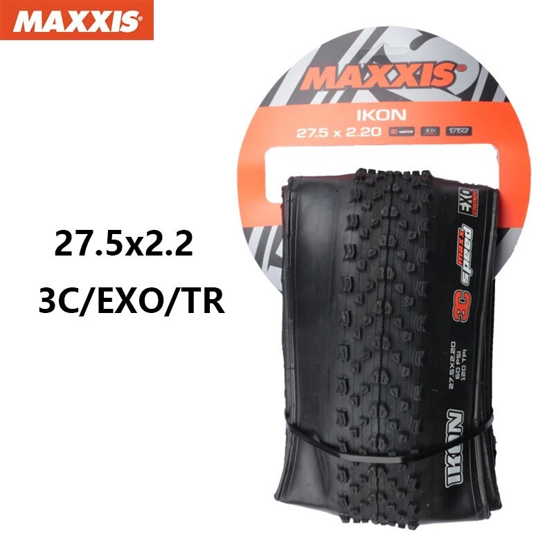 MAXXIS IKON Bicycle E-BIKE Folding Anti Puncture Original Tubeless Tire  For MTB 26x2.2/2.35 27.5x2.2/2.35 29x2/2.2/2.35/2.6