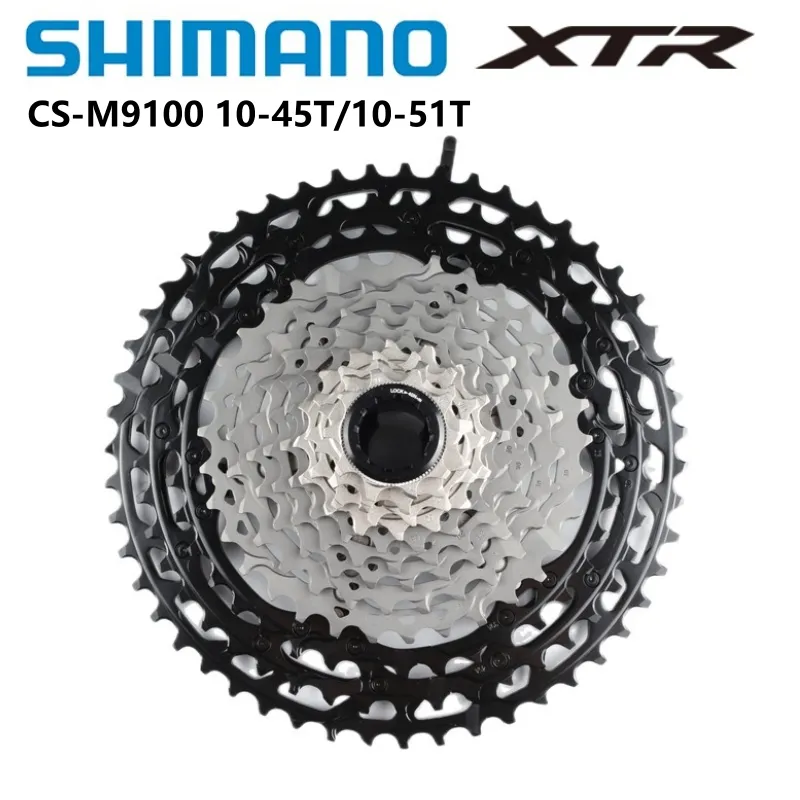 Shimano XTR Series CS-M9100 Cassette 12s For Mountain Bike Riding Parts ...