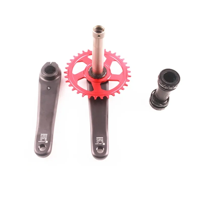 SHIMANO XT M8100 12s MTB Crankset Mountain Bike Bicycle1x12 Speed 170mm175mm Deckas Chainring 32T 34T 36T MT801 Bottom Bracket