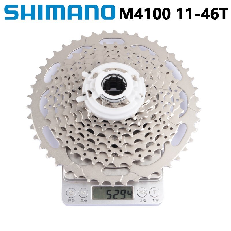 Shimano DEORE Series CS-M4100 11-42T/11-46T 10 Speed Cassette For Mountain Bike Riding Parts Original