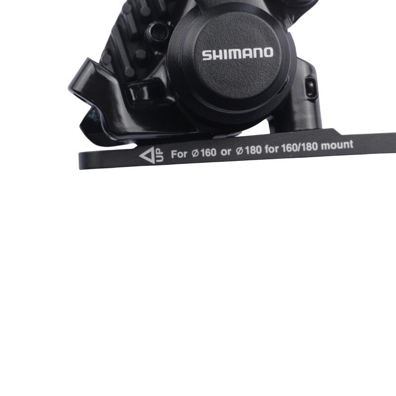 Shimano RS305 Brake Flat Mount Front Side Rear One Pair Mechanical Disc Brake For Road Bicycle Bike BR-RS305 Rear Caliper Black