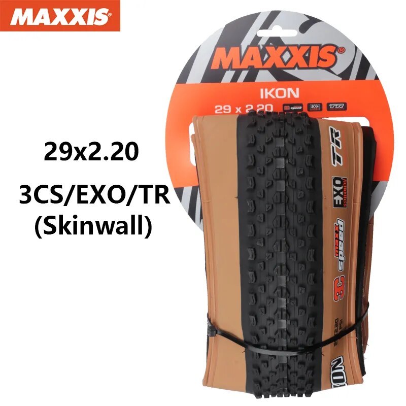 MAXXIS IKON Bicycle E-BIKE Folding Anti Puncture Original Tubeless Tire  For MTB 26x2.2/2.35 27.5x2.2/2.35 29x2/2.2/2.35/2.6