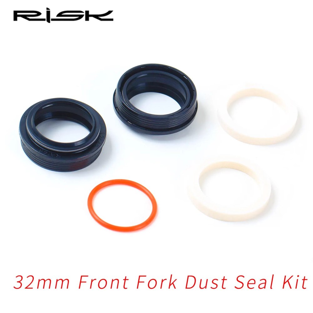 RISK Bike Suspension Fork Dust Seal Oil Seal 32/34/35/ 36mm mountain bike fork inner tube dust jacket For Fork Repair Kits Parts