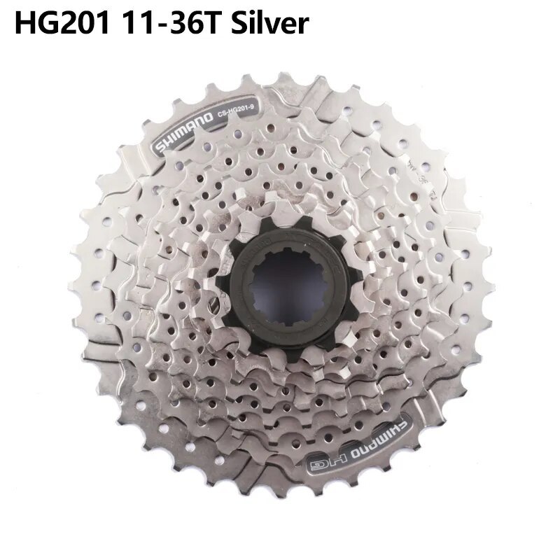 Shimano Altus HG201 HG200 9 Speed Cassette 11-32T 34T 36T For Mountain Bike Bicycle Parts Original HG200-9 HG201-9 Cassette