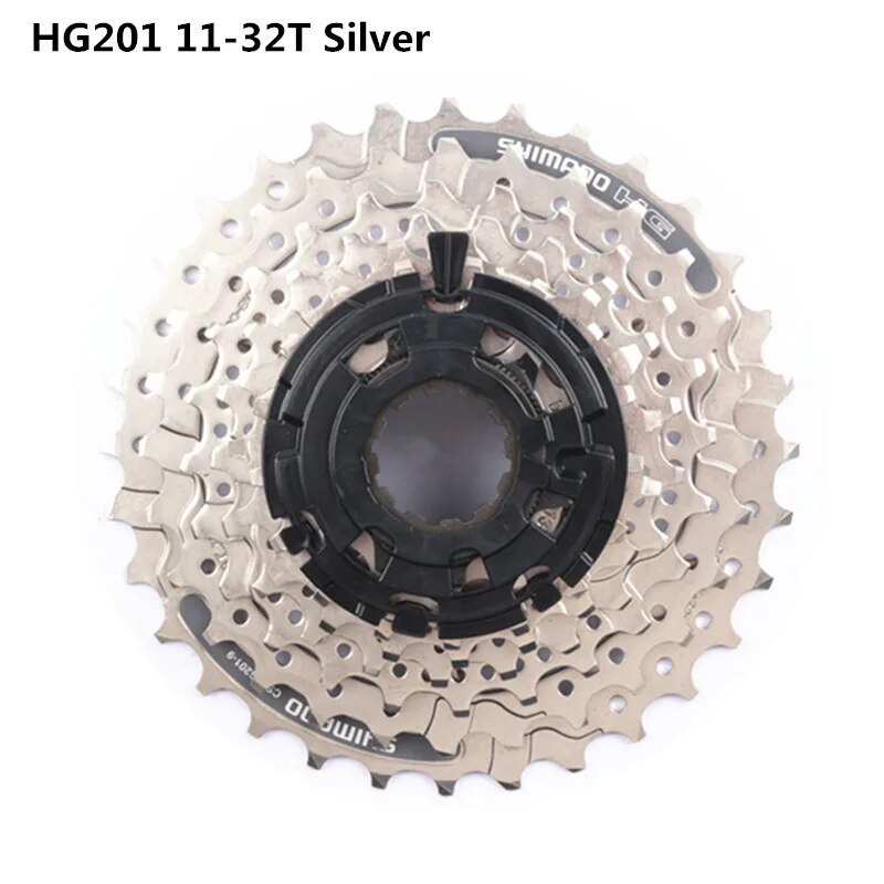 Shimano Altus HG201 HG200 9 Speed Cassette 11-32T 34T 36T For Mountain Bike Bicycle Parts Original HG200-9 HG201-9 Cassette