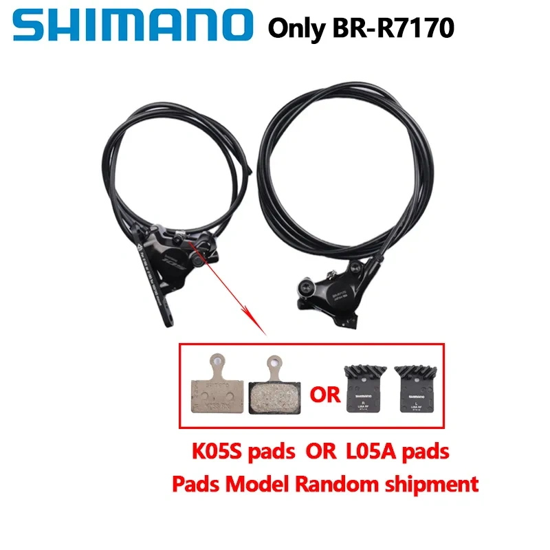Shimano Di2 105 R7100 ST-R7170 BR-R7170 Hydraulic Disc Brake Dual Control Lever 2x12s Right Left R7170 Brake For Road Bike