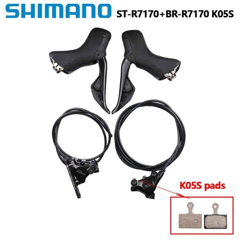 Shimano Di2 105 R7100 ST-R7170 BR-R7170 Hydraulic Disc Brake Dual Control Lever 2x12s Right Left R7170 Brake For Road Bike